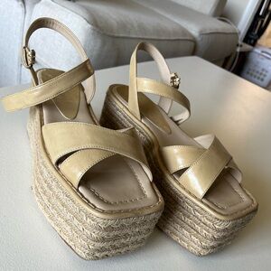 Designer platform sandals